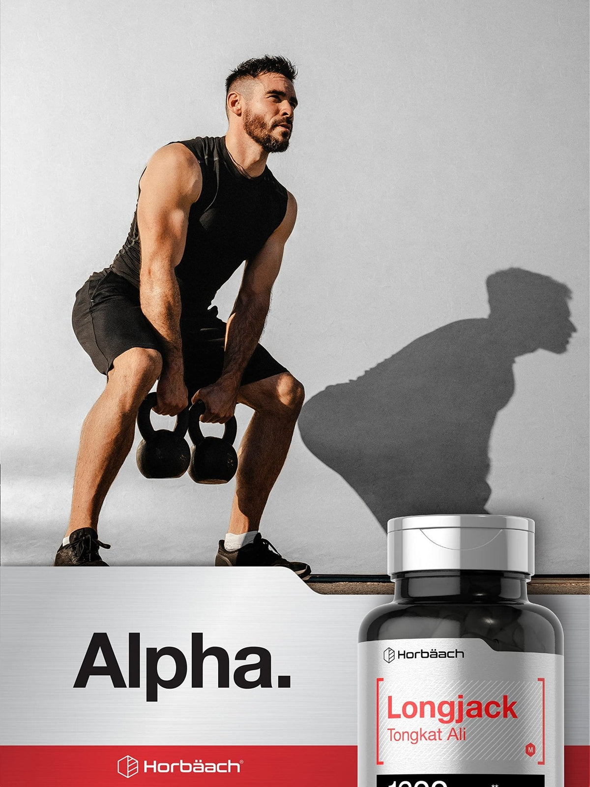 Buy ​Horbäach Longjack Tongkat Ali for Men and Women | 120 Capsules | Extract Supplement | Maximum Strength Pills - Vitaza UK Supplements UK