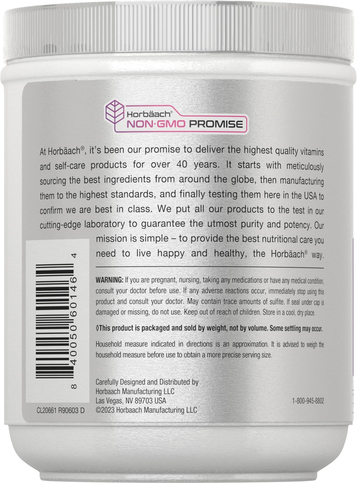 Horbäach Skin Rejuvenator with Verisol 10.58 oz | Bioactive Collagen Peptide Powder | Types I and III | Non GMO, Gluten Free Supplement - Maple Wellness Supplements