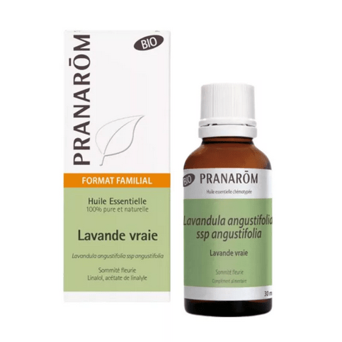 Buy ​Huile essentielle Lavande fine BIO FORMAT FAMILIAL 30 ml PRANAROM - Vitaza UK Supplements UK
