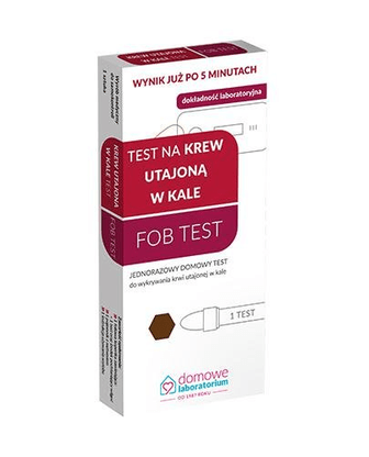 HYDREX FOB TEST for detecting occult blood in stools - 1 pc. - Maple Wellness Supplements