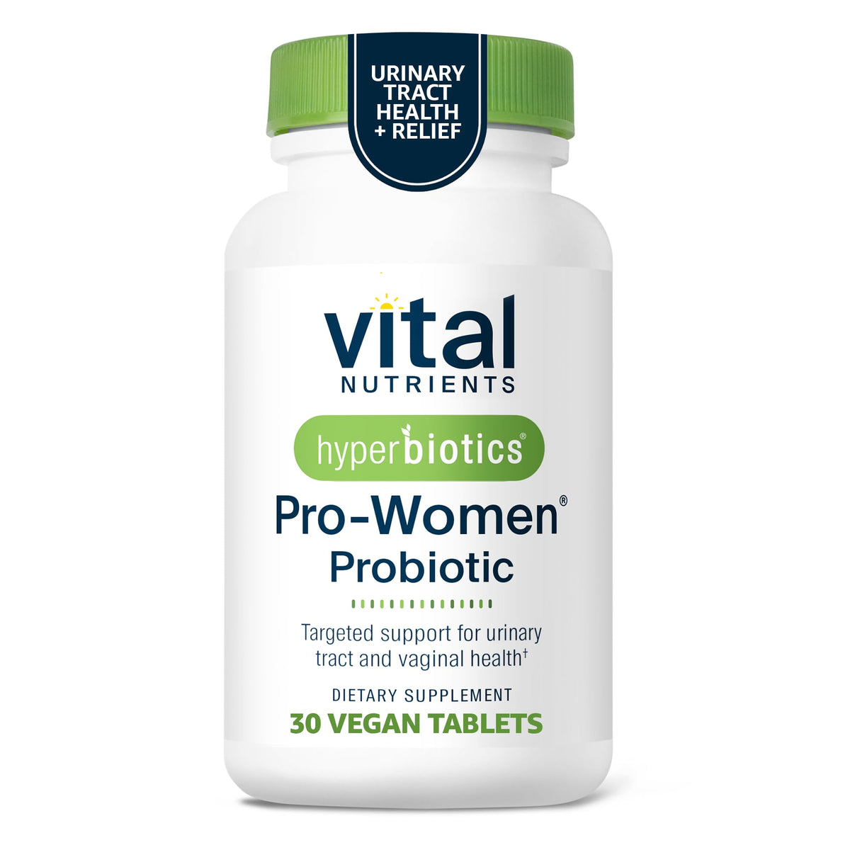 Hyperbiotics Vital Nutrients Pro Women Probiotics for Women | Vaginal Probiotics for PH Balance | Oral Probiotic for Vaginal Health and Urinary Tract Health | 6 Targeted Strains | 30 Vegan Tablets - Maple Wellness Supplements