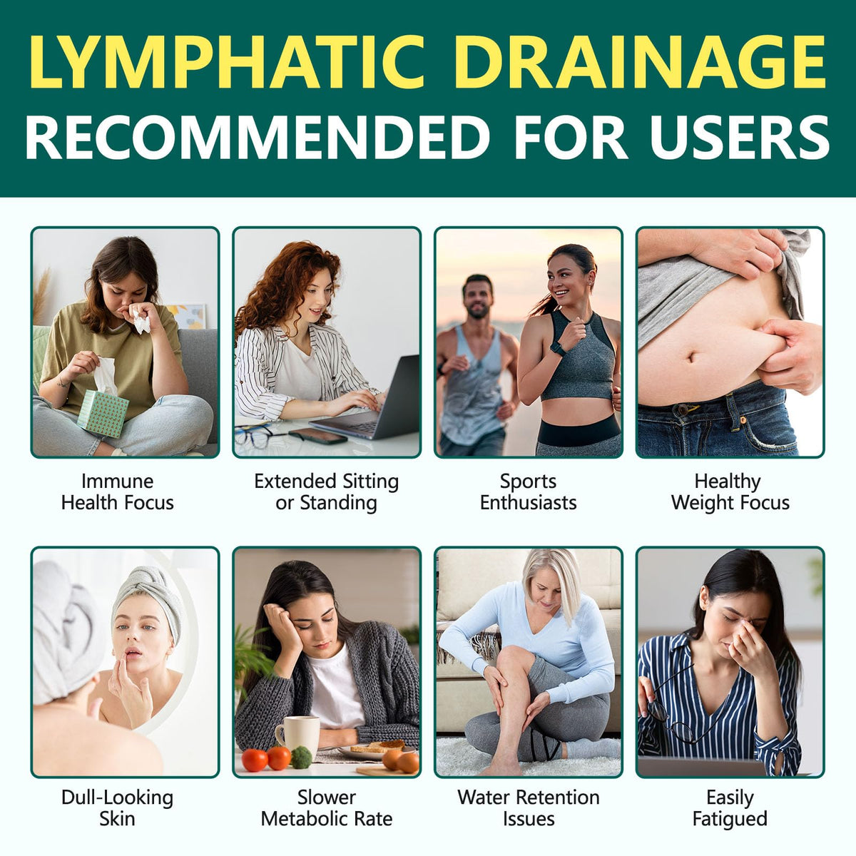 ISUNRISE Lymphatic Drainage Supplements 4275mg 21-in-1 Herbal Blend with Echinacea, Dandelion & Burdock Root, Promotes Healthy Circulation & Immune System Support, 240 Softgels - Maple Wellness Supplements