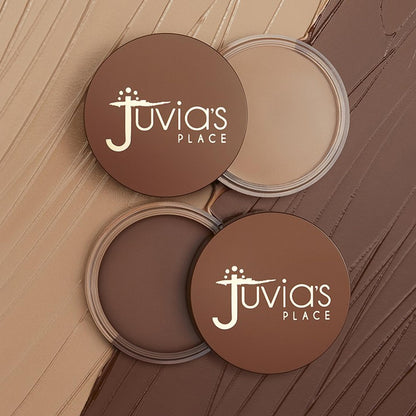 Juvia's Place Bronzed Cream Bronzer - Sunkissed - Smooth Cream Bronzer Pot for Sun-Kissed Glow & Warmth, Buildable & Blendable Makeup Contour with Long-Lasting Matte Shimmer Finish, Highly Pigmented - Maple Wellness Supplements