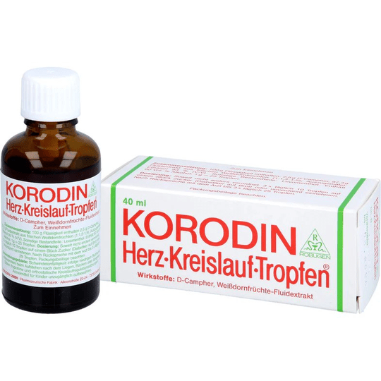 KORODIN drops for circulatory disorders and dizziness, 40 ml - Maple Wellness Supplements