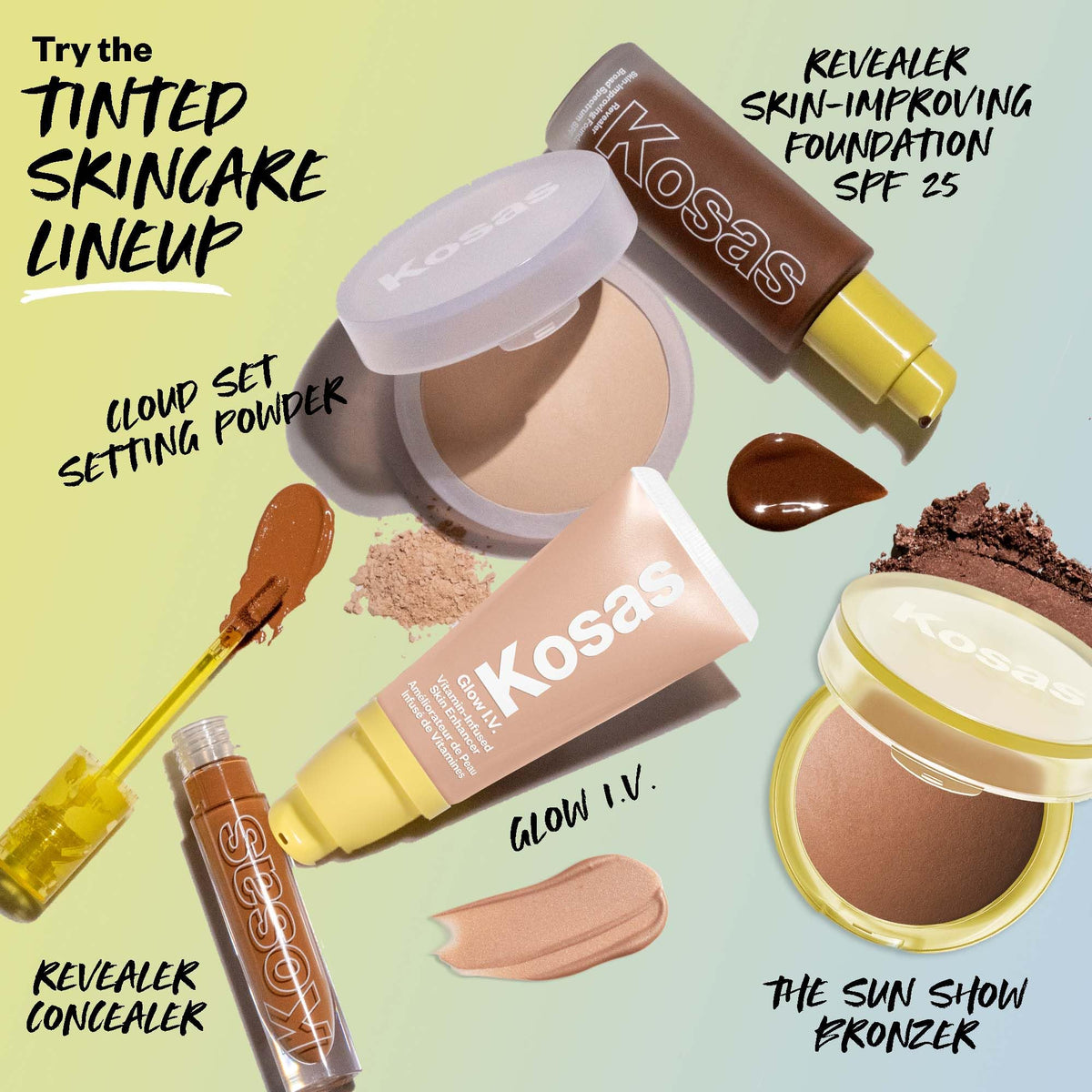 Kosas Sun Show Glowy Warmth Baked Bronzer - Contouring Powder for Cheekbones, Nose & Jawline - Enriched with Concentrated Fatty Acids - Talc-Free, Vegan & Hypoallergenic - Tropic - Maple Wellness Supplements