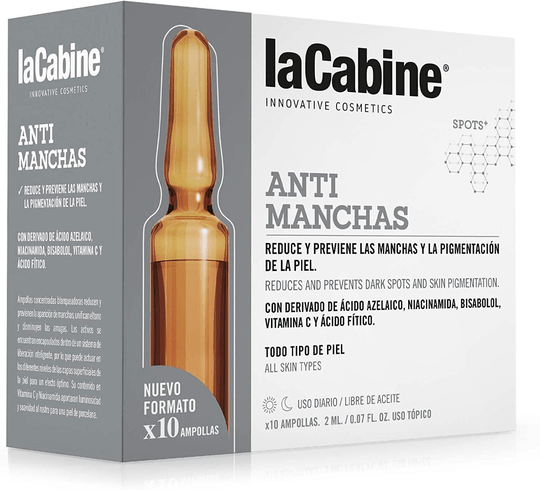 Buy ​Lacabine Anti Manchas10 X 2ml Reduces Prevents Dark Spots & Pigmentation - Vitaza UK Supplements UK