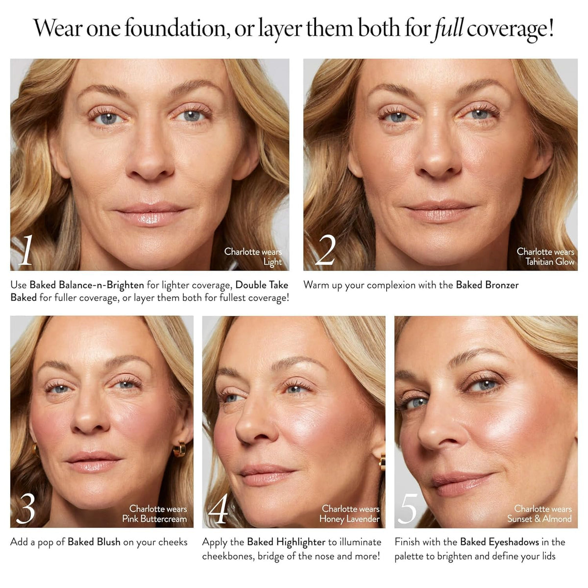 LAURA GELLER Baked Icons Complete Full Face Palette, Light | All-in-One Makeup Palette with Baked Foundations, Blush, Bronzer, Highlighter, Eyeshadows | Coverage for Mature Skin | Travel-Friendly - Maple Wellness Supplements