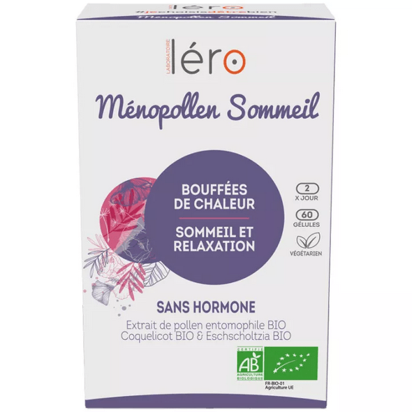 Buy ​Lero Menopollen Sommeil 60 Capsules - Vitaza UK Supplements UK