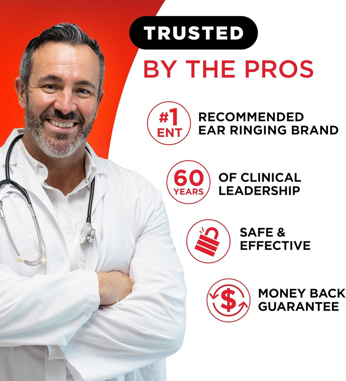 Lipo-Flavonoid Ear Ringing - Doctor-Recommended for Ringing Ears - Clinically Proven Lemon Bioflavonoid Complex with Vitamins C, B1, B2, B6, B12 - Maple Wellness Supplements