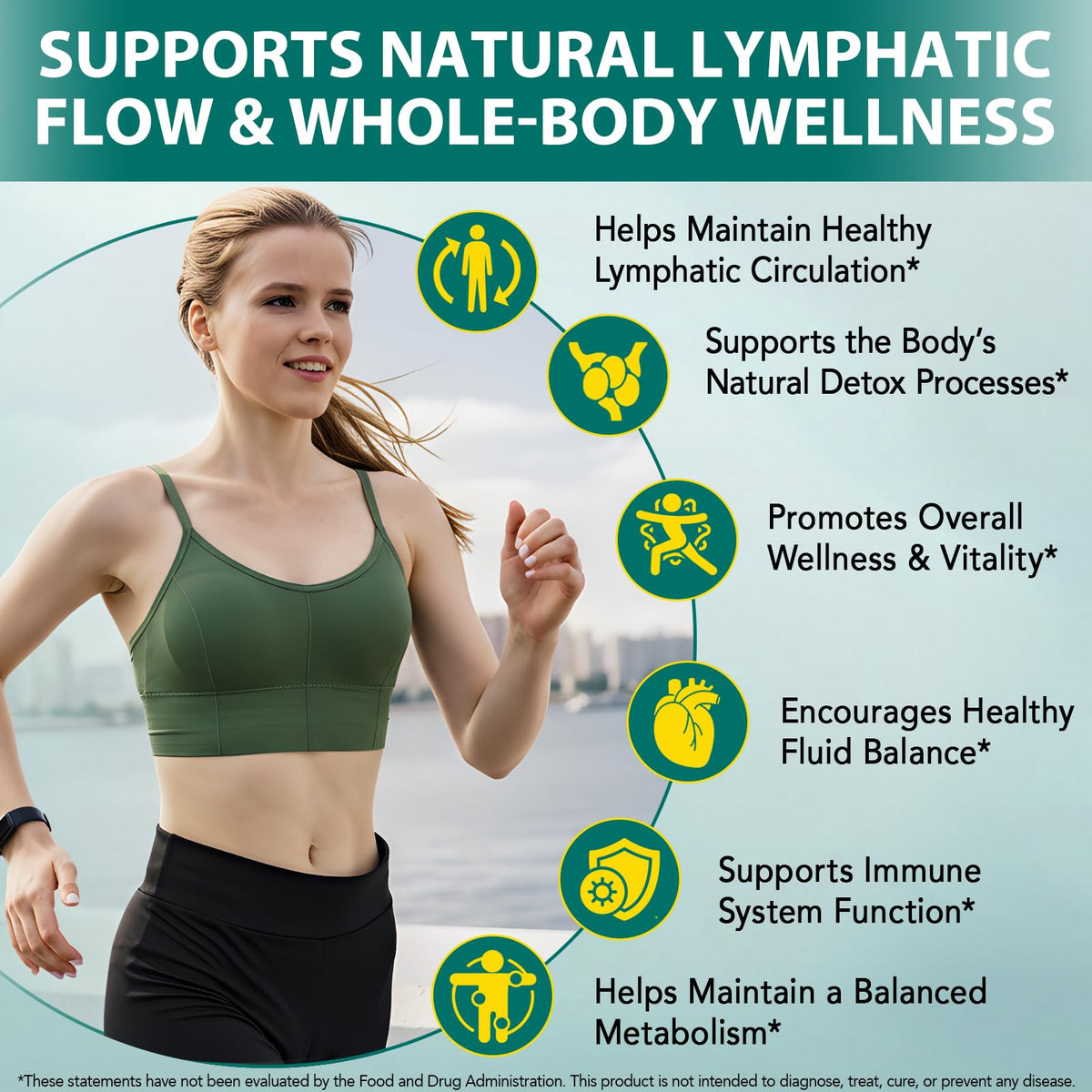 Lymphatic Drainage Supplements, 4275mg Lymph System Support Supplement for Women & Men, Daily Wellness Support, 21-in-1 Herbal Blend with Echinacea, Dandelion, Burdock, Turmeric & More, 240 Softgels - Maple Wellness Supplements