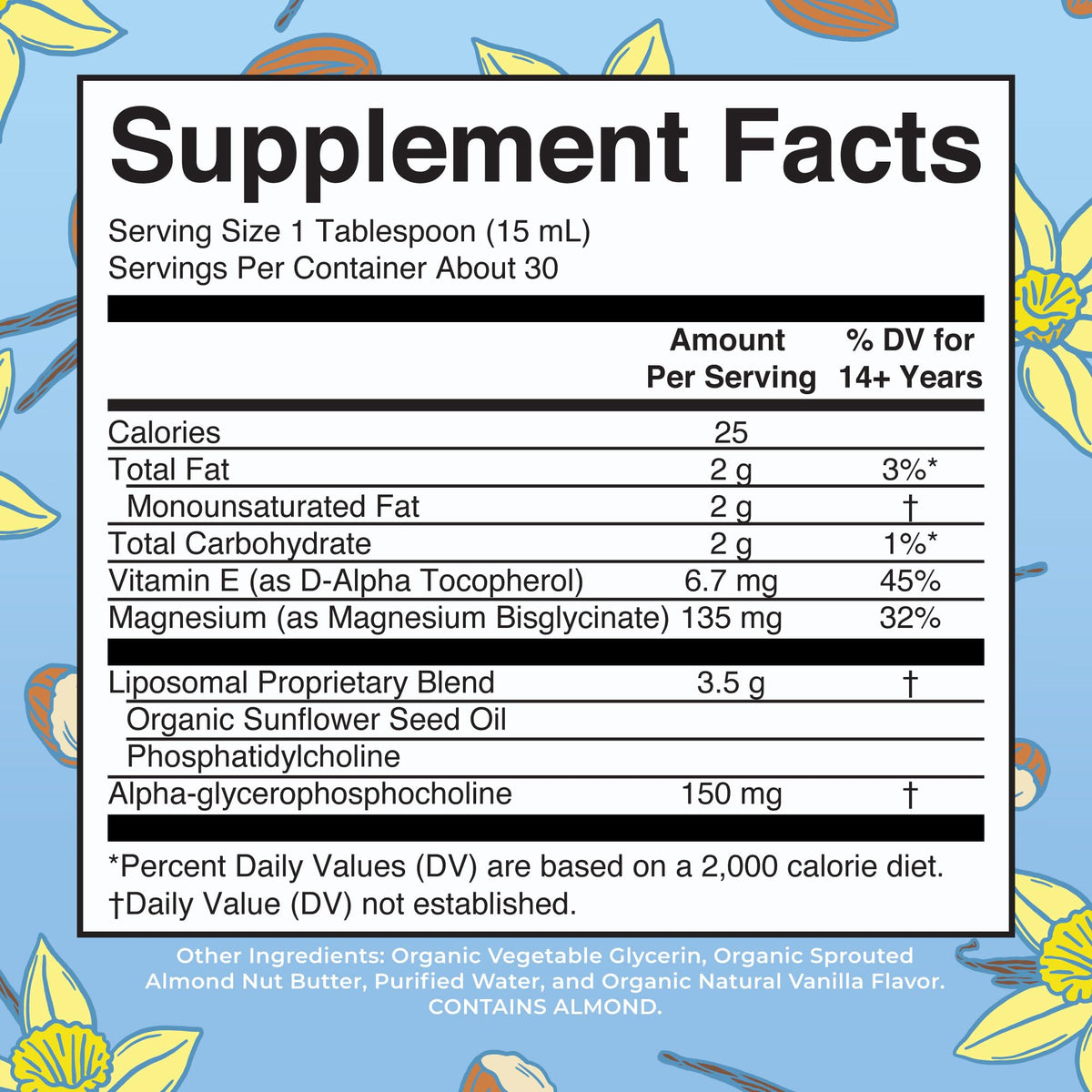 MaryRuth Organics Magnesium Liposomal| Magnesium Supplement | Magnesium Bisglycinate | Muscle & Bone Support | Mood Support Vitamin | Vegan | Non-GMO | Gluten Free | 15.22 Fl Oz | 30 Servings - Maple Wellness Supplements