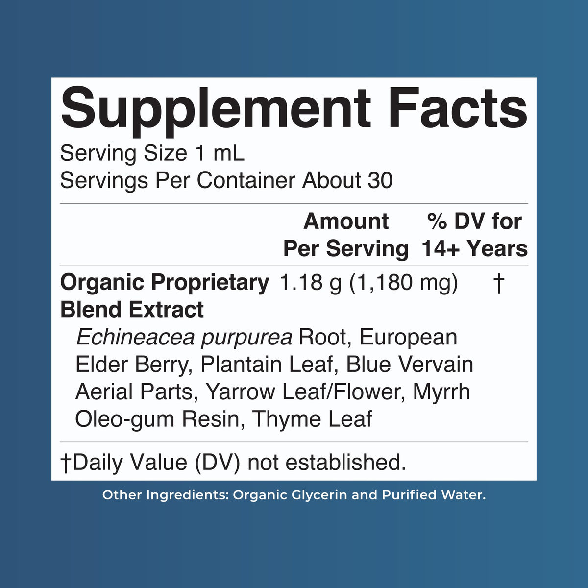 MARYRUTH'S Lymphatic Support Liquid Drops USDA Organic | Herbal Blend with Echinacea & Elderberry | Blue Vervain - Maple Wellness Supplements