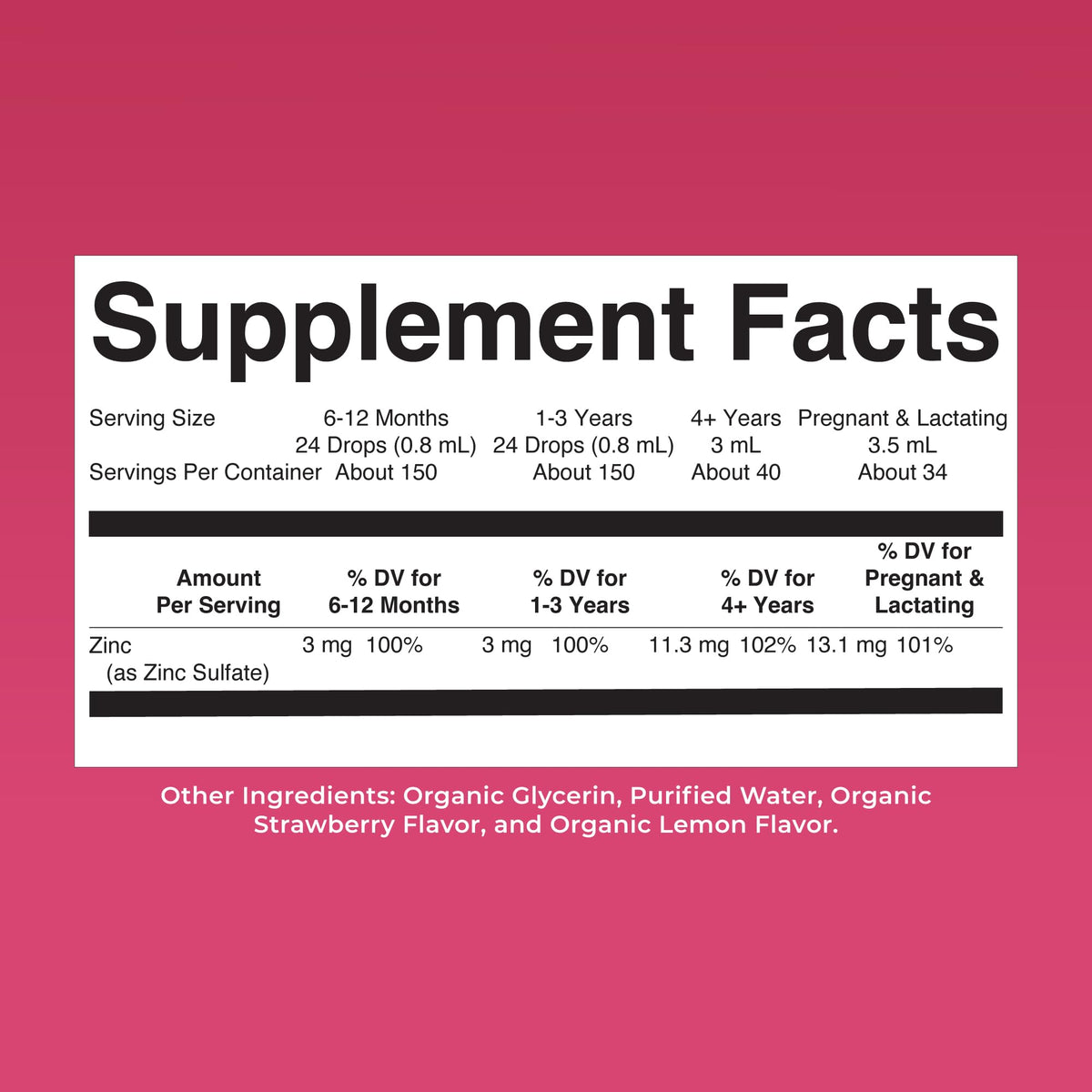 MaryRuth's Organic Liquid Zinc Supplement for Kids & Adults | Immune Support | Skin Health | Antioxidant | Cellular Metabolism | Zinc Sulfate | Vegan | Non-GMO | Sugar Free | Gluten Free | 4 oz - Maple Wellness Supplements