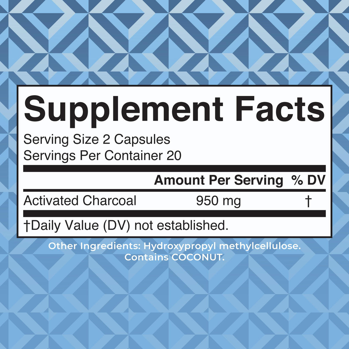 MARYRUTH'S Organics Activated Charcoal Capsules | Substance Adsorption | Derived from Coconut Shells | Vegan Capsules from Pine Trees - Maple Wellness Supplements