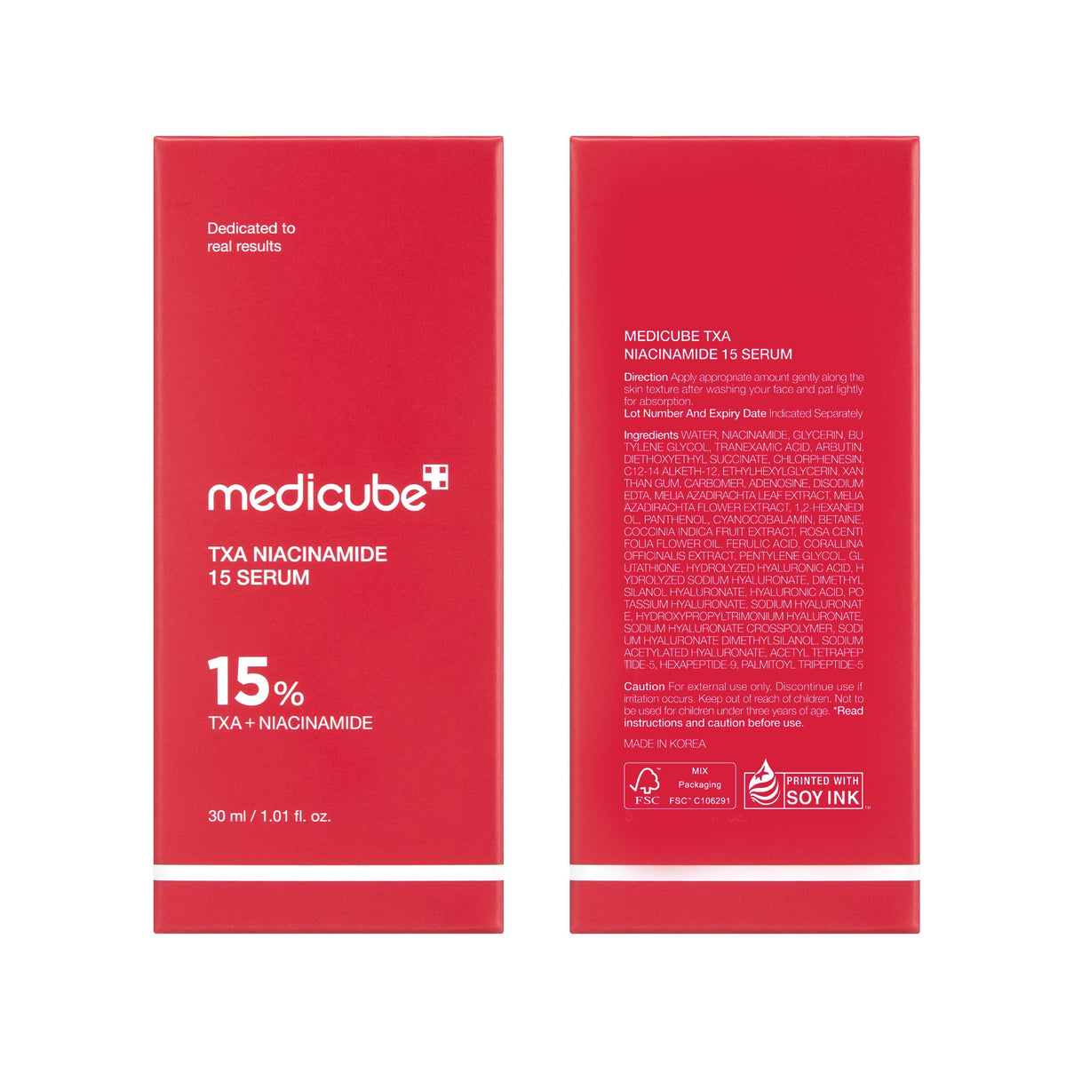 medicube TXA+Niacinamide 15% Glow Facial Serum for After Spot Care | All-in-One Daily - Maple Wellness Supplements