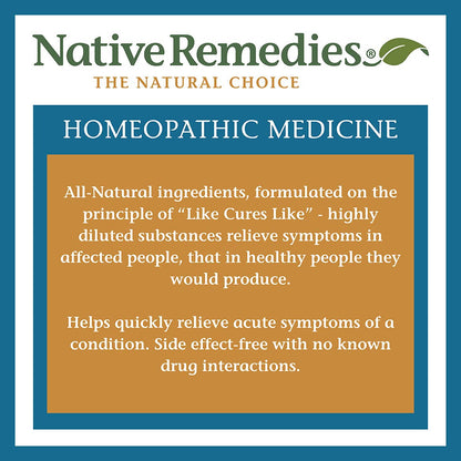 Native Remedies Kidney Stone Clear - Natural Homeopathic Formula Temporarily Helps Dissolve and Clear Kidney Stones - Relieves Pain, Nausea and Vomiting - 59 mL - Maple Wellness Supplements