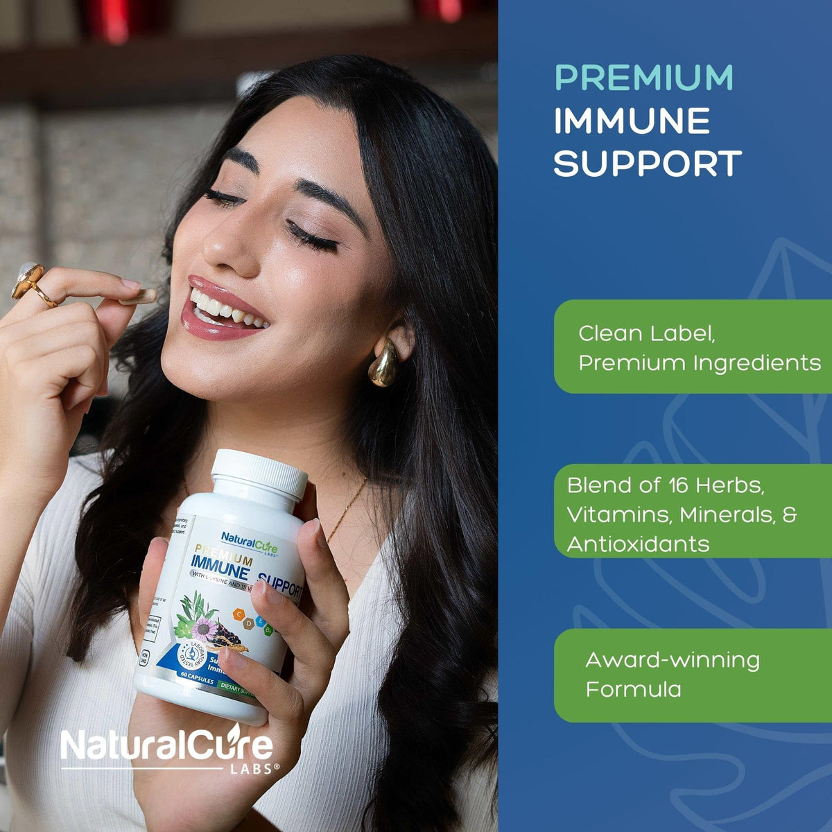 Natural Cure Labs Premium Immune Support - Maple Wellness Supplements
