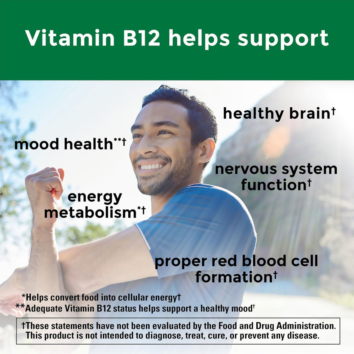 Nature Made Vitamin B12 1000 mcg, Dietary Supplement for Energy Metabolism Support, B12 Vitamins 1000 mcg, 150 Softgels, 150 Day Supply - Maple Wellness Supplements