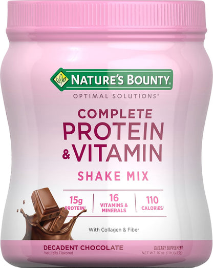 Buy ​Nature's Bounty NBTY OP Protein Shake Choc 6x16oz PWD US - Vitaza UK Supplements UK