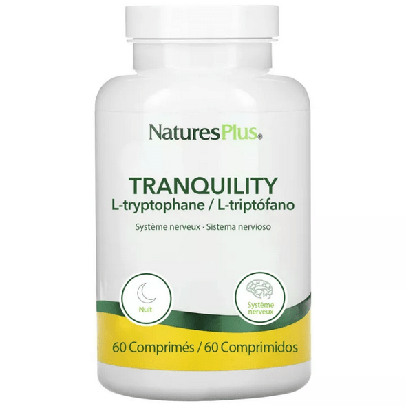 Natures Plus Tranquility 60 tablets - Maple Wellness Supplements