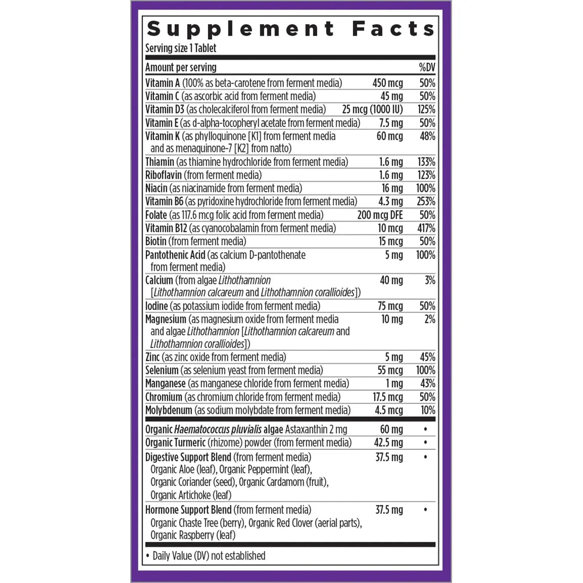 New Chapter Every Women's One Daily 55+ 90ct - Maple Wellness Supplements