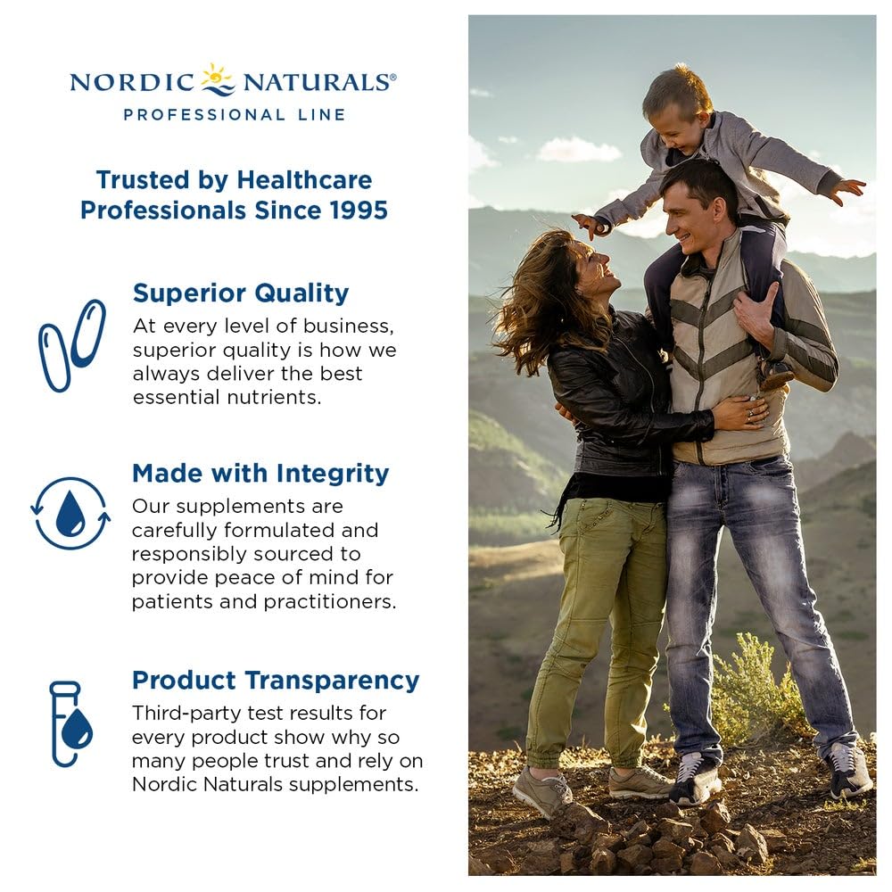 Nordic Naturals ProOmega 2000, Lemon Flavor - 120 Soft Gels - 2150 mg Omega-3 - Ultra High-Potency Fish Oil - EPA & DHA - Promotes Brain, Eye, Heart, & Immune Health - Non-GMO - 60 Servings - Maple Wellness Supplements
