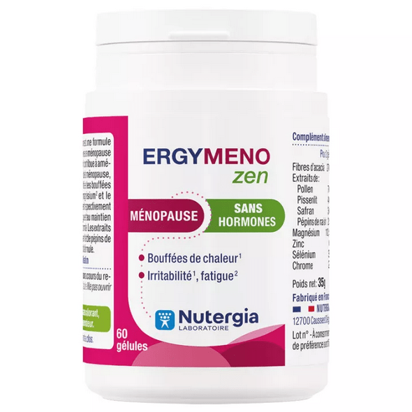 Buy ​Nutergia ErgyMeno Zen 60 capsules - Vitaza UK Supplements UK
