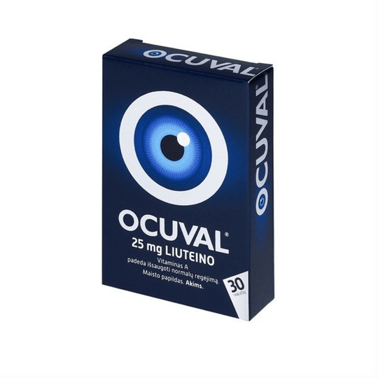 OCUVAL 30 Tablets Vision Eye Health Supplement - Maple Wellness Supplements