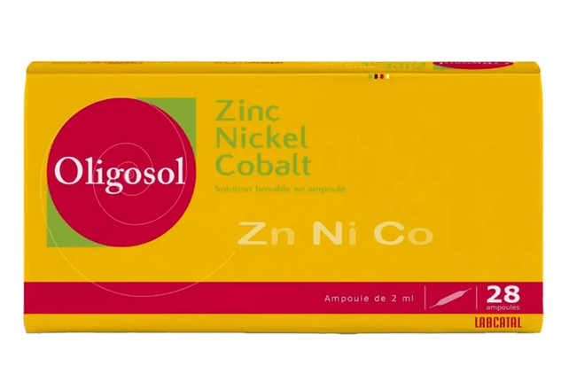 Buy ​Oligosol Zinc Nickel Cobalt Zn Ni Co Labcatal 28 phials - Vitaza UK Supplements UK