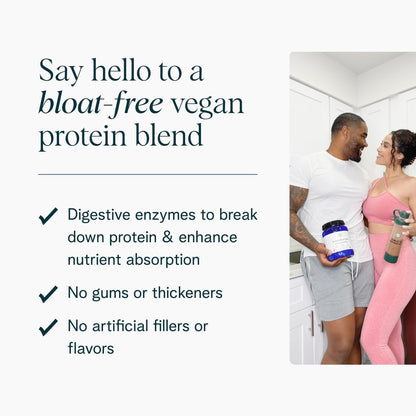 Ora Organic Plant-Based Protein Powder - 23g Protein for Women and Men - Vanilla Flavor 20 Servings, Vegan, Clean Protein, Third-Party Tested, Gluten-Free - 20 Servings - Maple Wellness Supplements