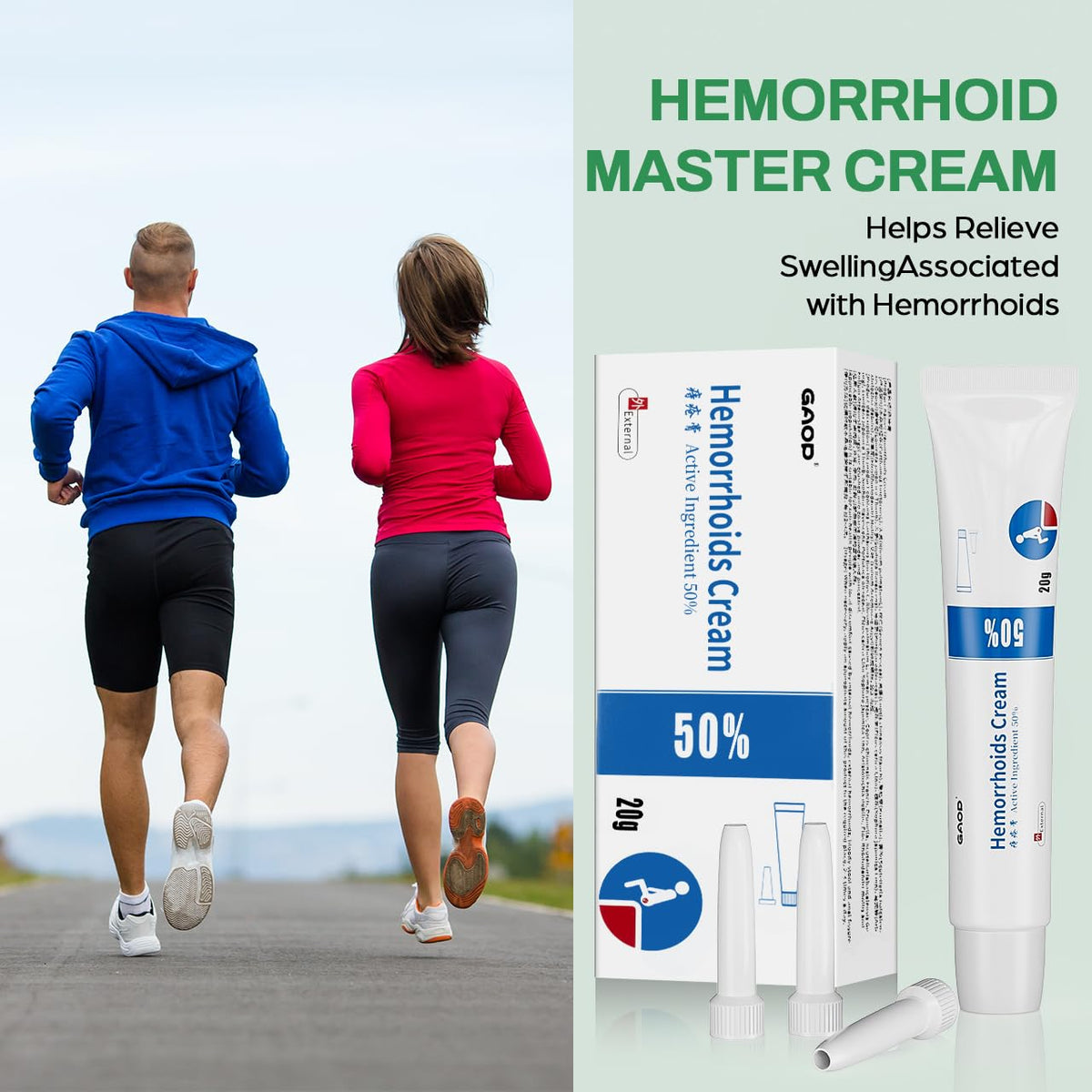 ortamiz Hemorrhoid Cream, Fissure Ointment Body Care Cream Helps to Relieve Pain&Reduce Burning for Men and Women (1pcs) - Maple Wellness Supplements