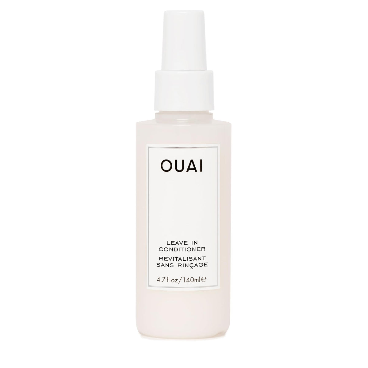 OUAI Leave In Conditioner & Heat Protectant for Hair - Prep Hair for Styling or Use as Detangling Spray to Fight Frizz & Flyaways - No Parabens, Sulfates or Phthalates (4.7 oz) - Maple Wellness Supplements