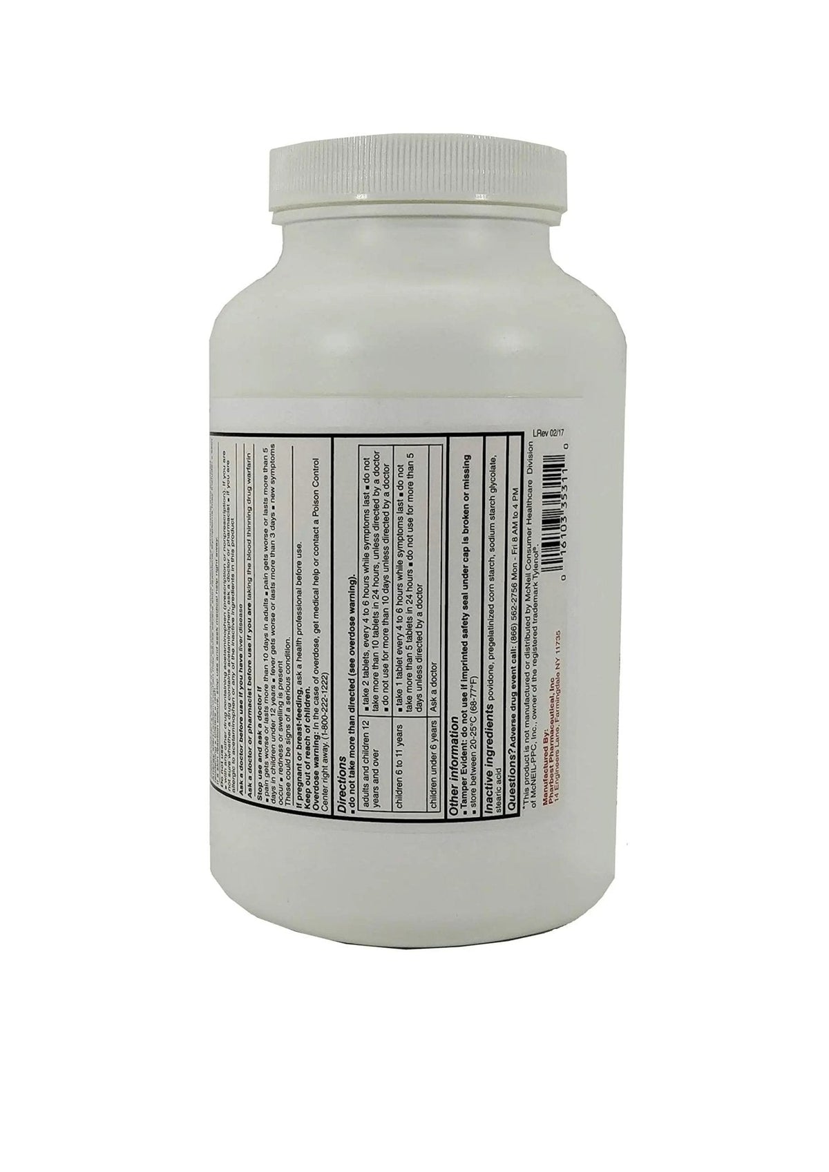Pharbest Acetaminophen 325 mg 1000 Count Tablets - Maple Wellness Supplements