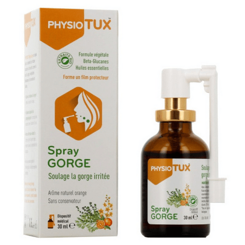 Physiotux throat spray IMMUBIO - Maple Wellness Supplements