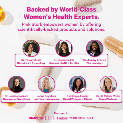 Pink Stork Total Postnatal Vitamin Gummies - Multivitamin for Postpartum Recovery and Lactation Support - Folic Acid, B6, and Vitamin C - Maple Wellness Supplements