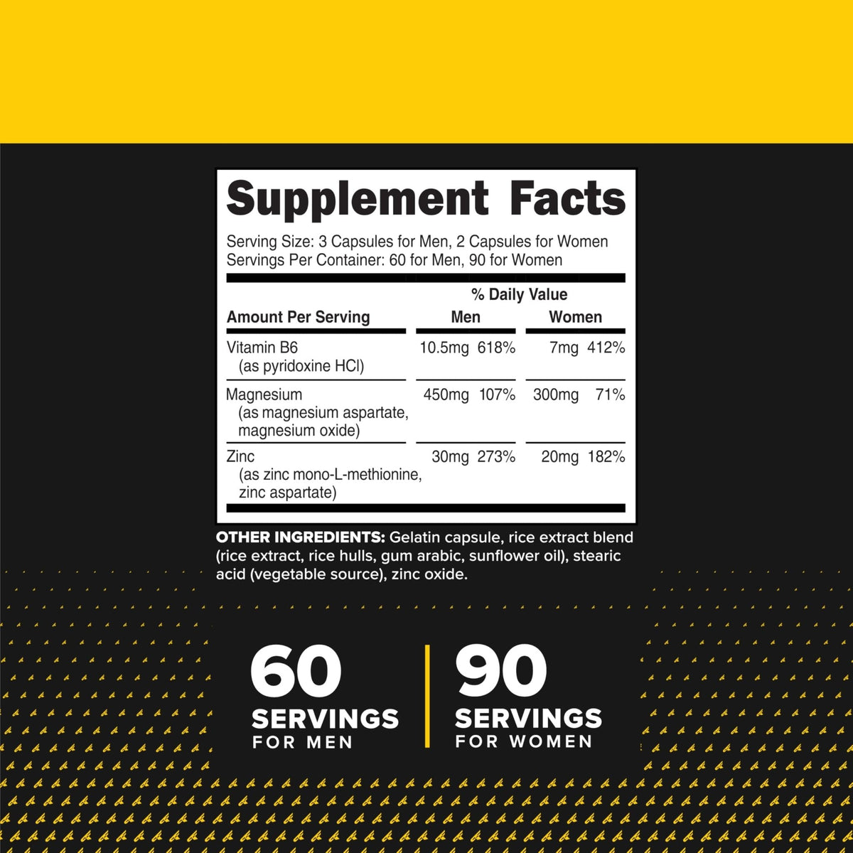 Primaforce ZMA Dietary Supplement, 180 Capsules - Maple Wellness Supplements