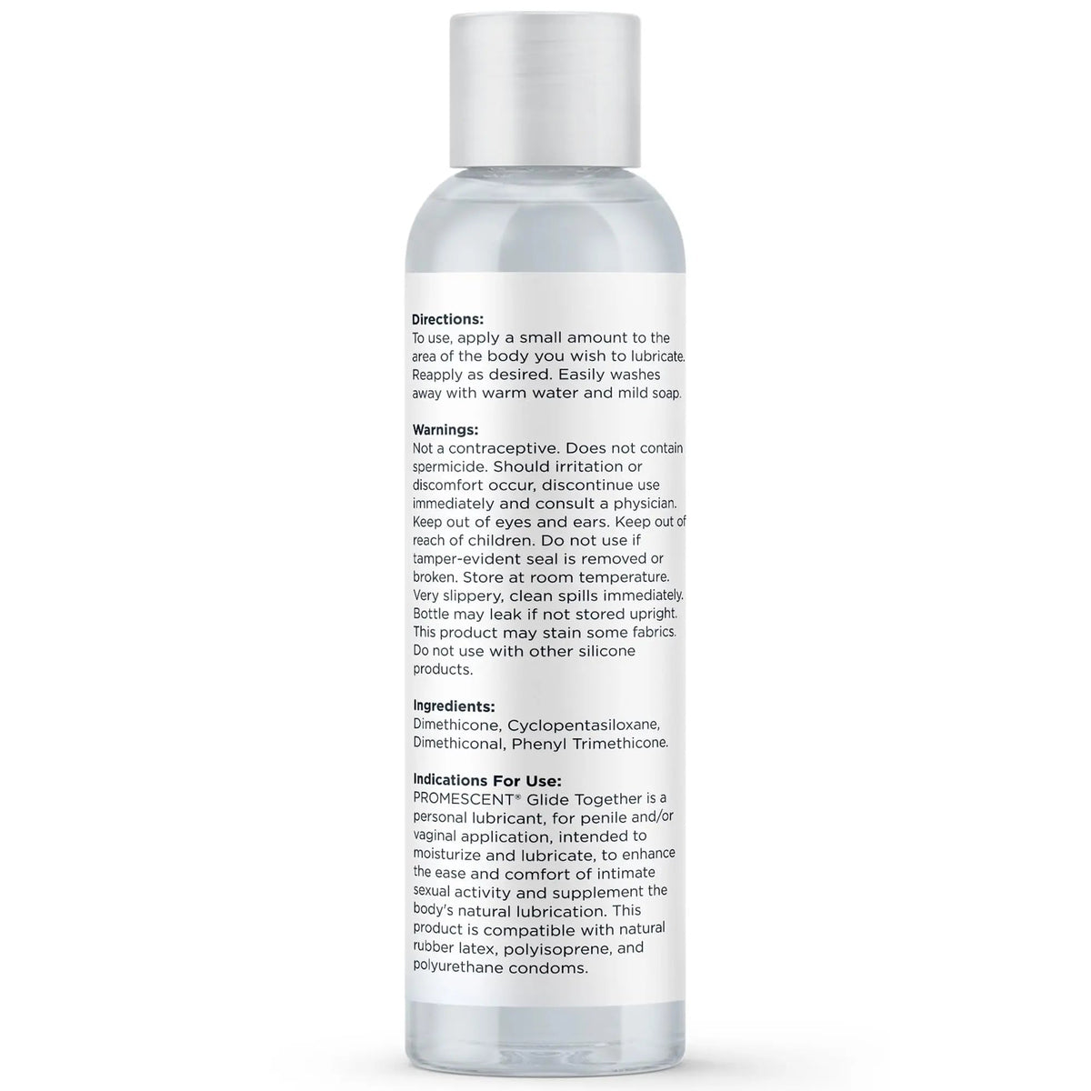 Promescent Silicone Lube, Premium Lubricants for Privacy, Sex Lube for Men & Women, Personal Lube, Non Sticky Anal Lubricant, Sex Accessories for Adults Couples, Personal Lubricant (4 oz) - Maple Wellness Supplements