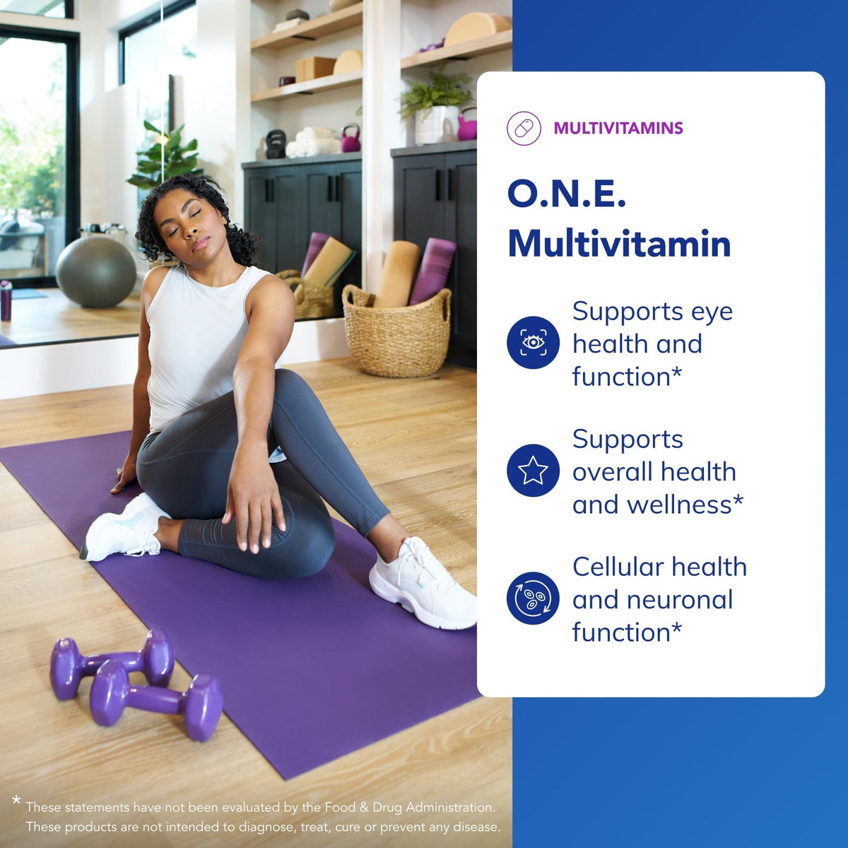 Pure Encapsulations O.N.E. Multivitamin - Once Daily Multivitamin with Antioxidant Complex Metafolin, CoQ10, and Lutein to Support Vision - Maple Wellness Supplements