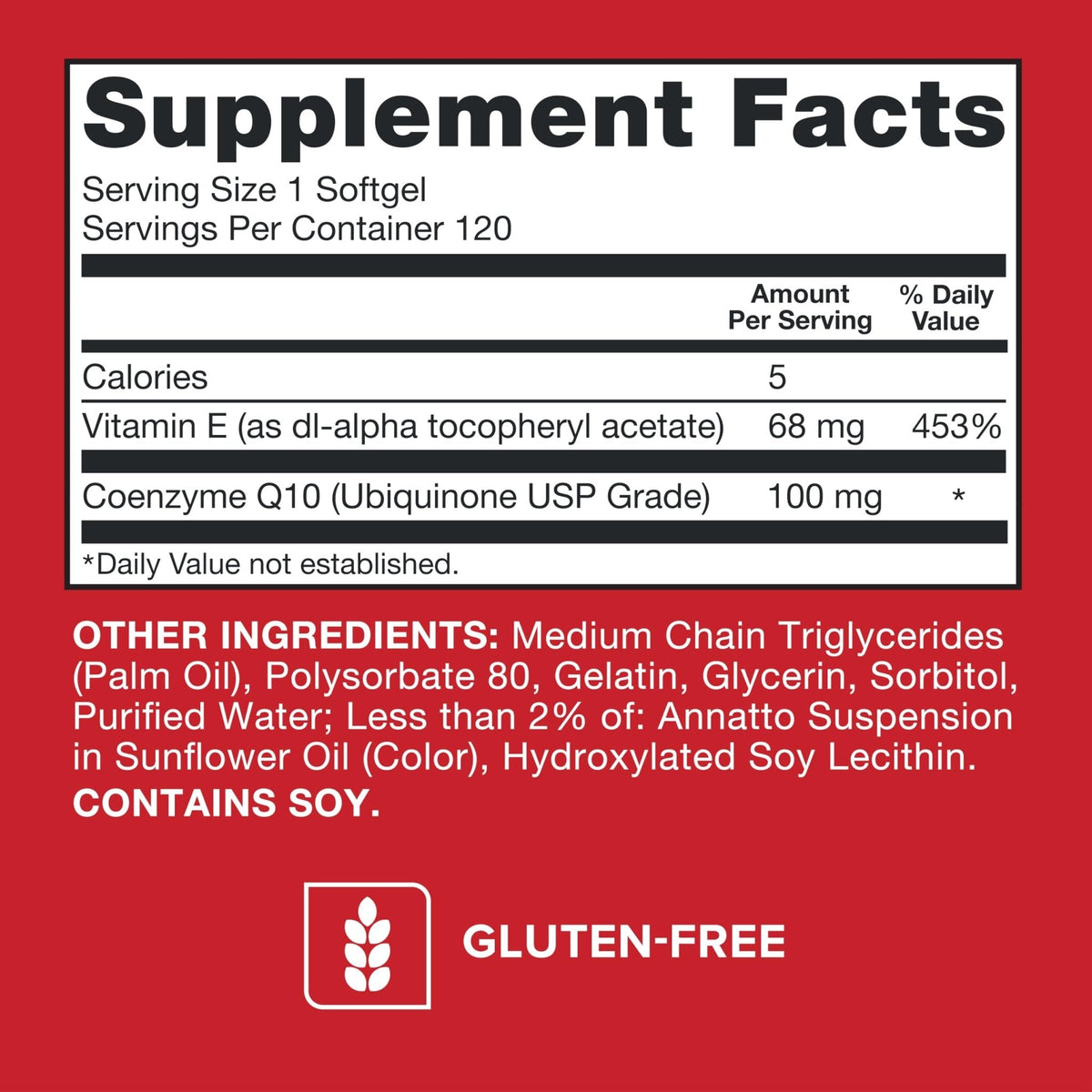 Qunol Ultra CoQ10 100mg, 3x Better Absorption, Patented Water and Fat Soluble Natural Supplement Form of Coenzyme Q10 - Maple Wellness Supplements