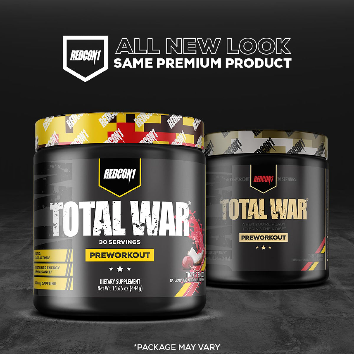 REDCON1 Total War Pre Workout, Watermelon - L Citrulline, Malic Acid, Green Tea Leaf Extract for Pump Boosting Pre Workout for Women & Men - 3.2g Beta Alanine - Maple Wellness Supplements