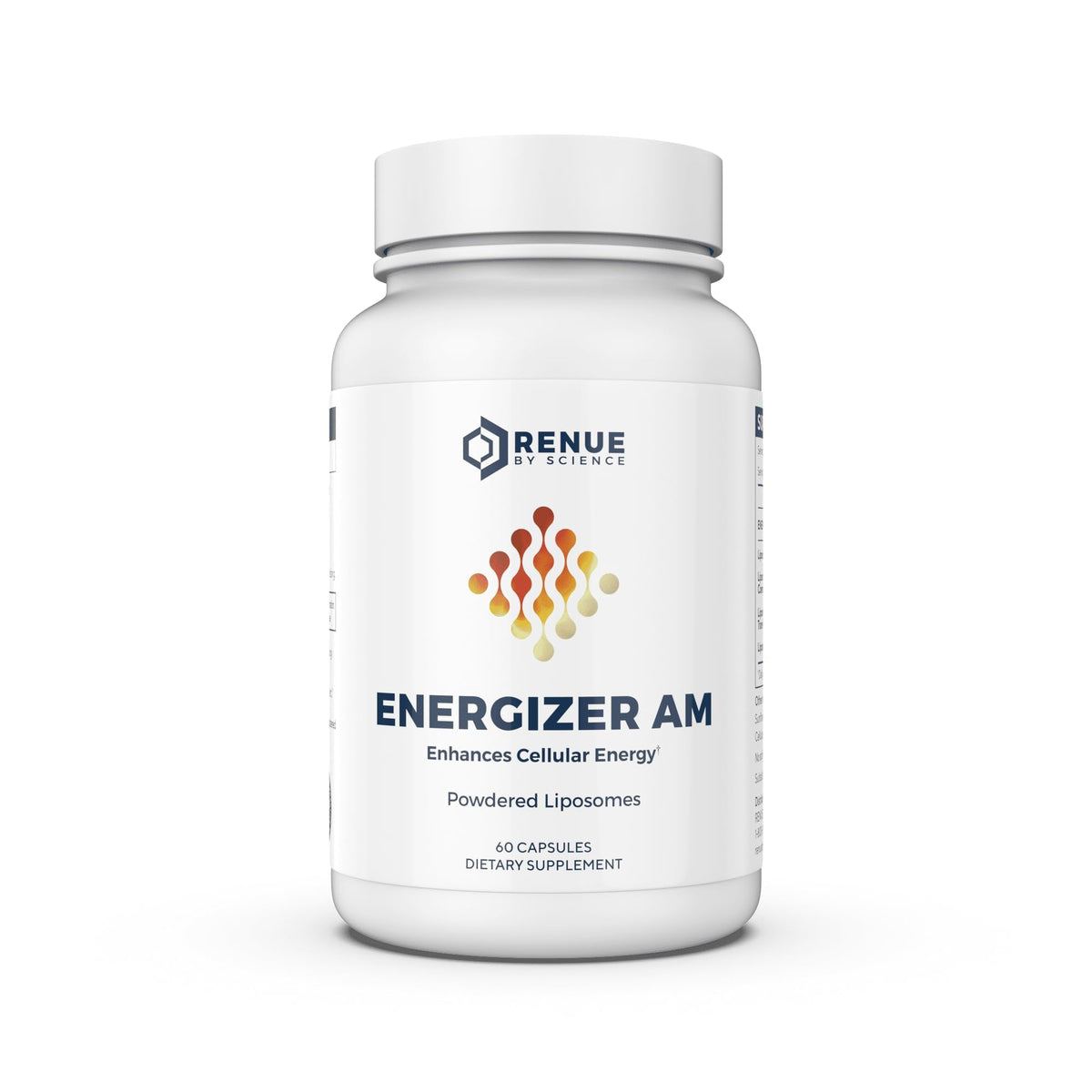 Renue By Science Energizer AM | Liposomal Resveratrol Hesperidin & Green Tea Supplement | 60 Capsules with Trans Resveratrol (65mg) Hesperidin (150mg) Green Tea Extract (35mg) - Non-GMO | Made in USA - Maple Wellness Supplements