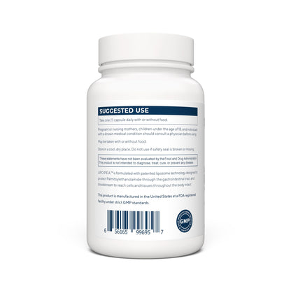 Renue By Science P.E.A | Liposomal Pea Palmitoylethanolamide Supplement | 90 P.E.A Capsules - 250mg Palmitoylethanolamide per Serving | Non-GMO | Made in The USA & Third-Party Tested - Maple Wellness Supplements