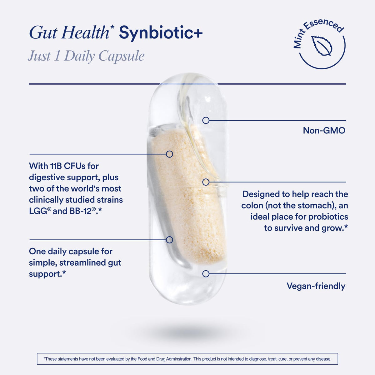 Ritual Synbiotic - Complete 3-in-1 Probiotic, Prebiotic, Postbiotic - for Women and Men - to Support Gut, Digestive Health, Regularity, Bloating - Maple Wellness Supplements