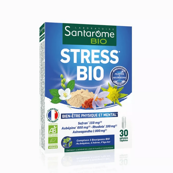 Buy ​Santarome Stress Control Bio 30 Capsules - Vitaza UK Supplements UK