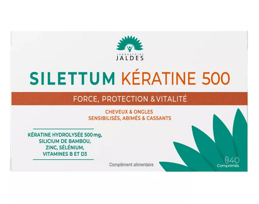 Silettum Keratin 500 Hair & Nails 40 tablets - Maple Wellness Supplements