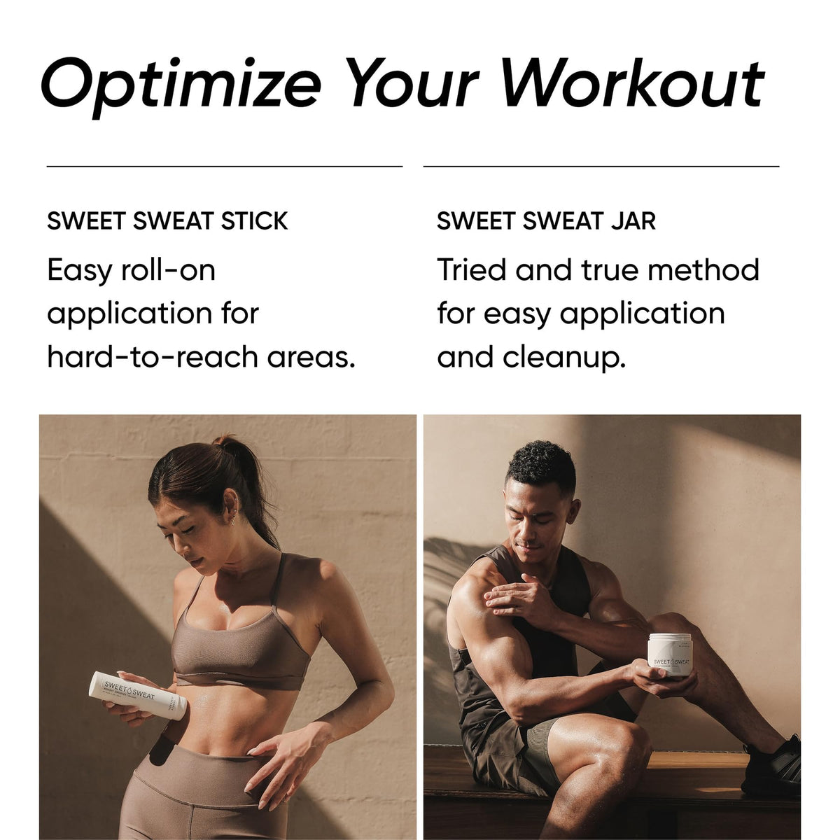 Sports Research Sweet Sweat Coconut Workout Enhancer Gel - Maximize Your Exercise & Sweat Faster - 13.5oz Jar - Maple Wellness Supplements