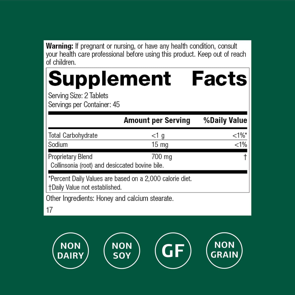 Standard Process Inc. Cholacol - Gallbladder Support Supplement - Fat Digestion Supplement for Digestive Health & Bile Support - Maple Wellness Supplements