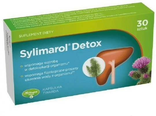 Buy ​SYLIMAROL DETOX SUPPORTS REMOVAL OF SWELLING AND WATER DETOX 30 Caps - Vitaza UK Supplements UK