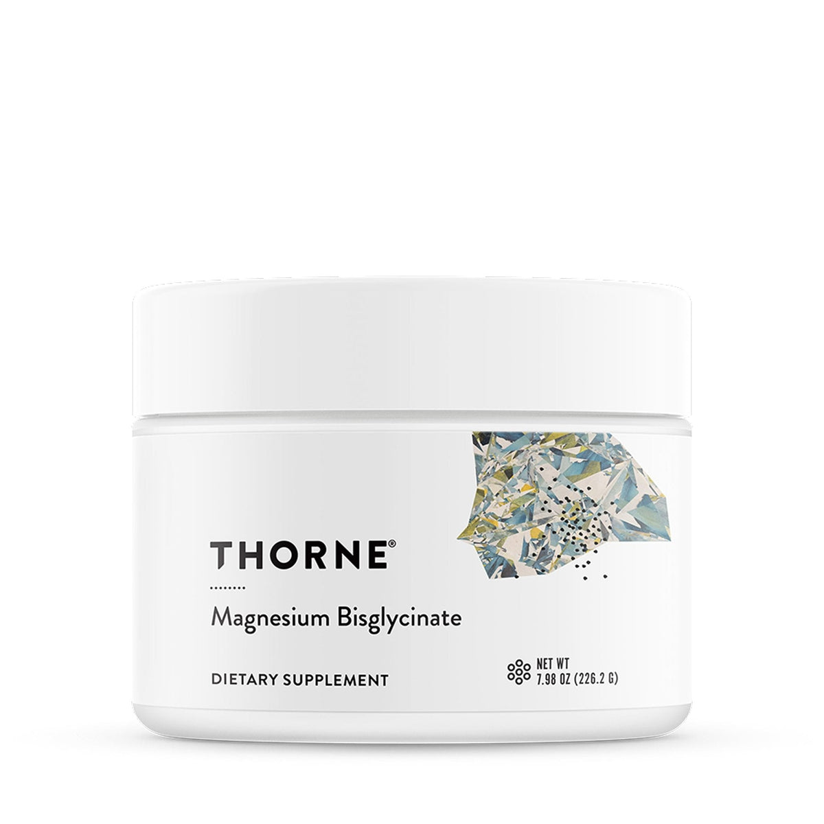 THORNE - Magnesium Bisglycinate - Powdered Magnesium Formula - Supports Restful Sleep, Muscle Relaxation, Heart Health & Metabolism* - NSF Certified for Sport - Gluten, Dairy & Soy-Free - 60 Servings - Maple Wellness Supplements