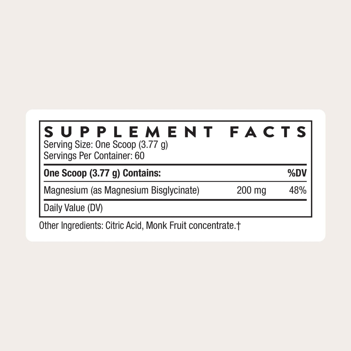 THORNE - Magnesium Bisglycinate - Powdered Magnesium Formula - Supports Restful Sleep, Muscle Relaxation, Heart Health & Metabolism* - NSF Certified for Sport - Gluten, Dairy & Soy-Free - 60 Servings - Maple Wellness Supplements
